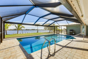 Waterfront Port Charlotte Home with Pool and Lanai